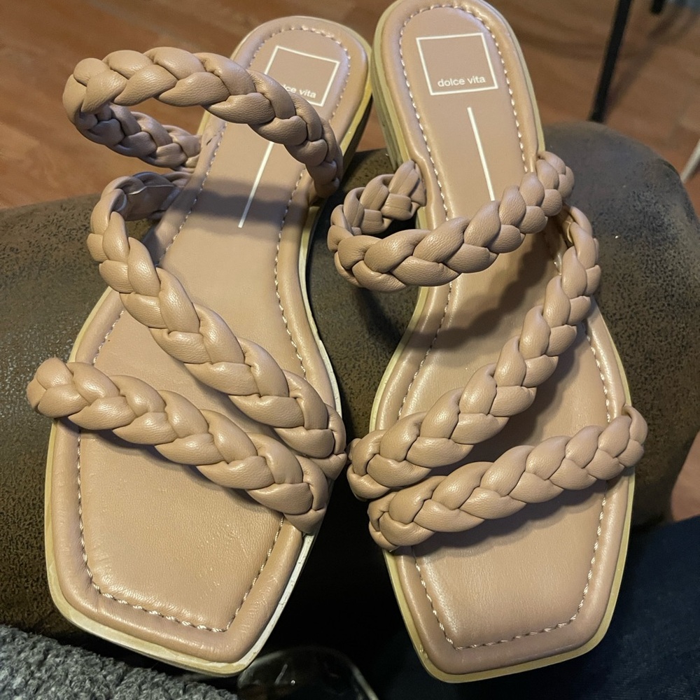 Dolce Vita Iman Sandal Cafe Women's Braided Sandal ( 10) - Picture 8 of 8